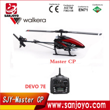 Heißer Verkauf Walkera Master CP Flybarless 6-Achsen-Gyro Gebürstet 2,4G 6CH 3D RC Hubschrauber mit DEVO-7E Sender SJY-Master CP